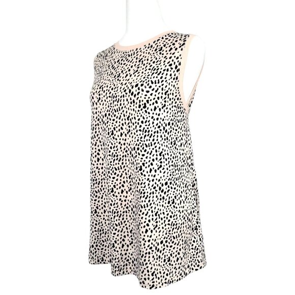 Women's XL Summer Ready Leopard Print Tank Top - Loose Fit Sleeveless High Neck - Picture 3 of 12